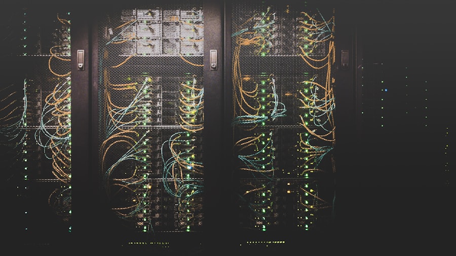 Dense tangle of colorful network cables representing accumulated SQL anti-patterns